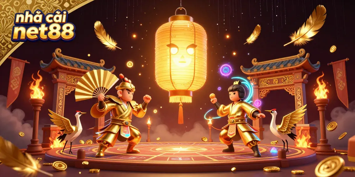 Experience vibrant gameplay with nhà cái net88 in a dynamic casino scene featuring mystical elements and golden treasures.
