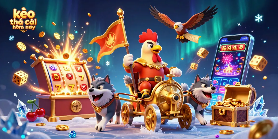 Spin the reels with kèo nhà cái hôm nay as a rooster warlord leads a jackpot adventure.