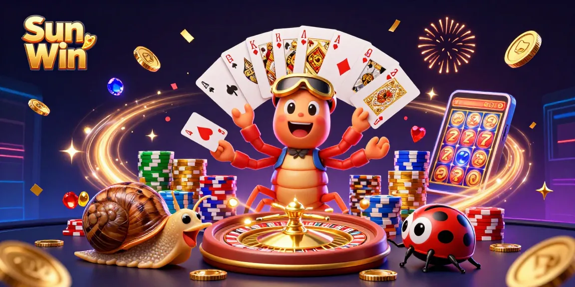 Experience thrilling gameplay with Sun Win featuring a millipede dealer and high-roller characters in action.